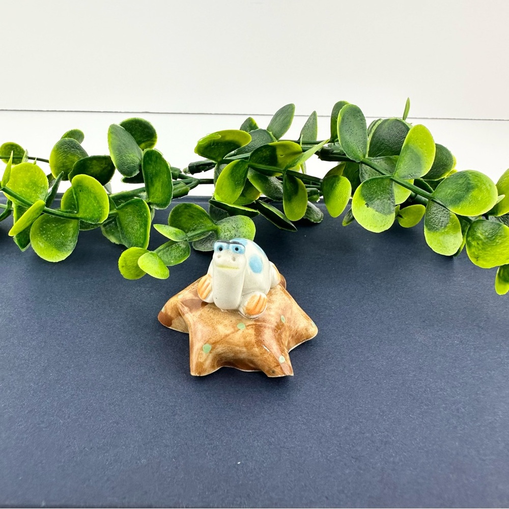 Vintage Mini Turtle Figurine